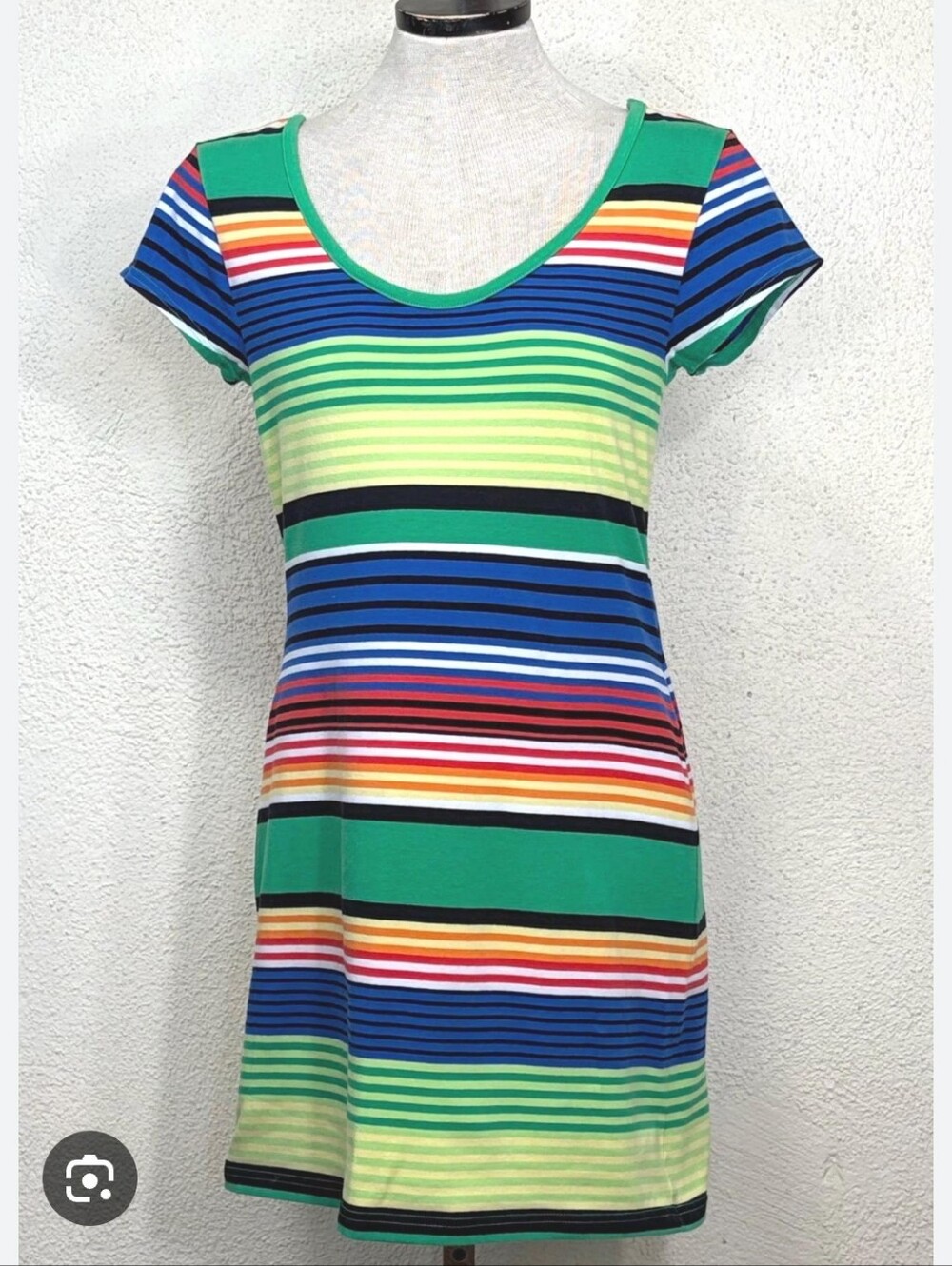 💜2 for $10💜 Bundle and save Multi-Color Striped Mini Dress